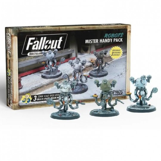 Fallout Wasteland Warfare - Robots : Mr Handy Pack Modiphius Entertainment - 2