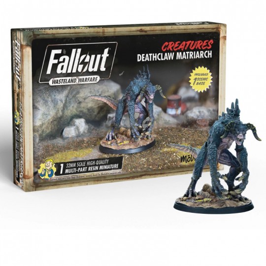 Fallout Wasteland Warfare - Créatures : Deathclaw Matriarch VO Modiphius Entertainment - 2