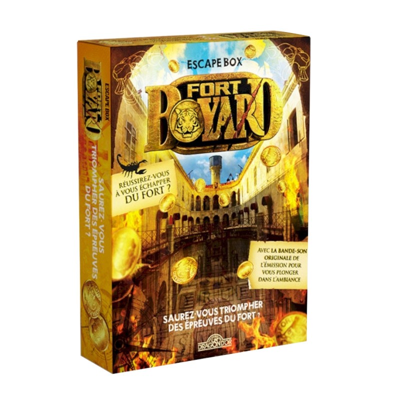 Escape Box : Fort Boyard 4 - Les livres du Dragon d'or - BCD JEUX