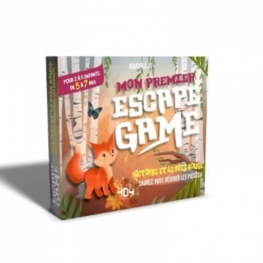 Mon premier Escape Game : Octobre et le Bois rouge 404 Éditions - 1