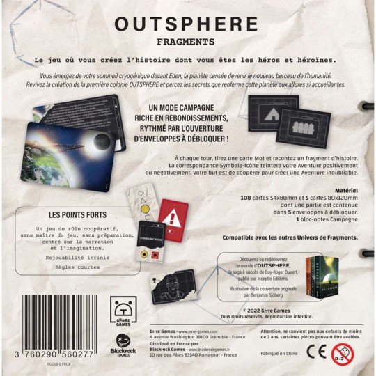 Outsphere : Fragments Grrre Games - 2