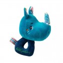 Mini hochet Marius le rhinocéros - Lilliputiens Lilliputiens - 1 Mini hochet Marius le rhinocéros - Lilliputiens Lilliputiens - 1