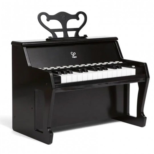 Piano avec apprentissage interactif noir - Boutique BCD JEUX