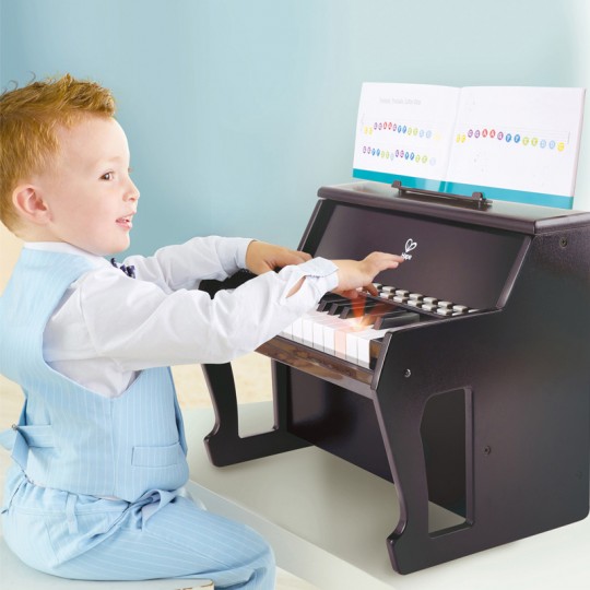 Piano avec apprentissage interactif noir - Hape Hape - 2