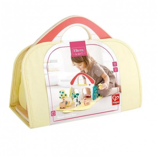 Ferme transportable en bois et tissu - Hape Hape - 2