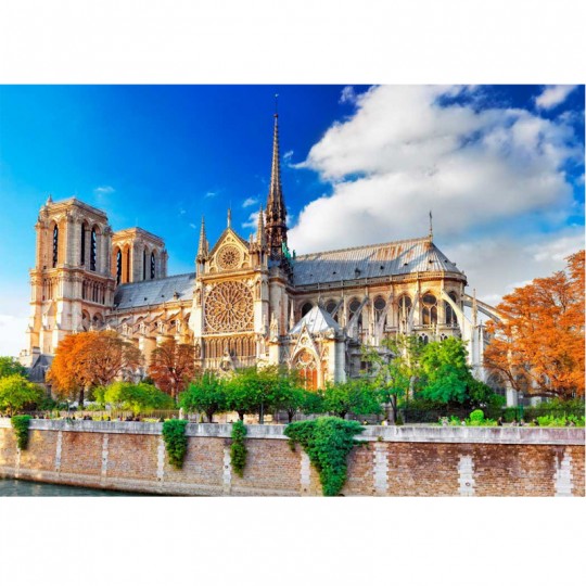 Puzzle 1000 pcs Cathédrale Notre-Dame de Paris - Bluebird Blue Bird Puzzle - 2