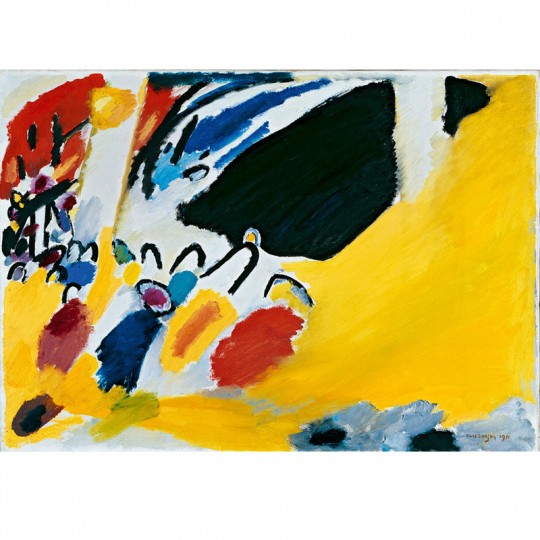 Puzzle 1000 pcs Vassily Kandinsky Impression III (Concert), 1911 - Bluebird Blue Bird Puzzle - 2