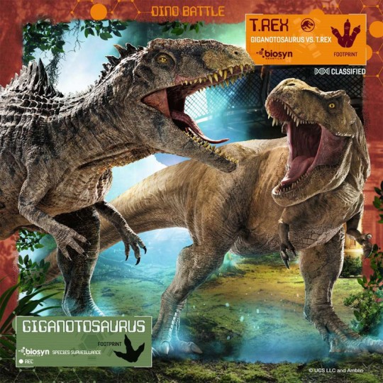 Puzzle 3 x 49 pcs T-Rex Jurassic World 3 - Ravensburger Ravensburger - 4