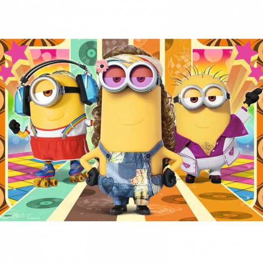 Puzzle 2 x 24 pcs Les Minions en action - Ravensburger Ravensburger - 2