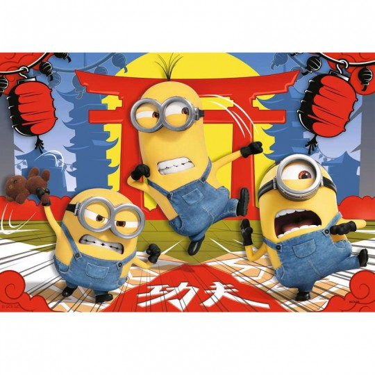 Puzzle 2 x 24 pcs Les Minions en action - Ravensburger Ravensburger - 3