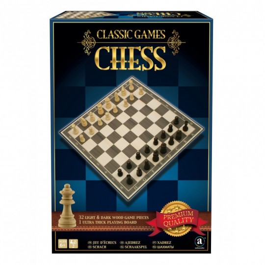 Jeu d'échecs pliant Premium - Lettré et chiffré Loisirs Nouveaux - 4