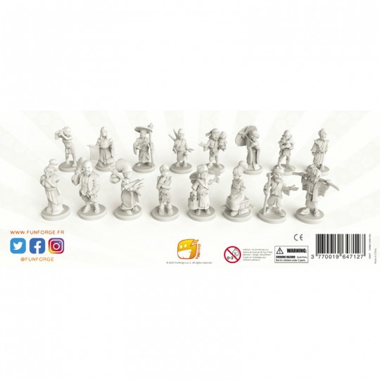 Tokaido - Pack de figurines Matsuri Funforge - 2