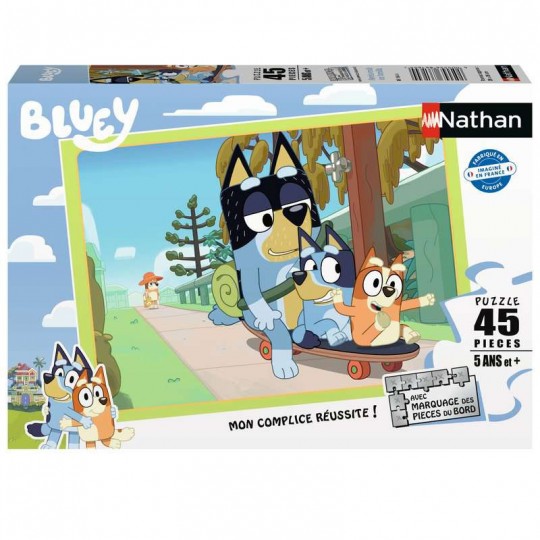Puzzle 45 pcs Après-midi en famille, Bluey - Nathan Nathan - 1