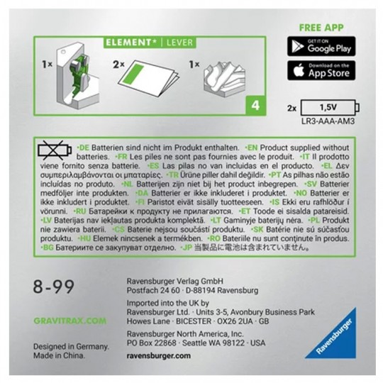 GraviTrax POWER Elément Lever - Ravensburger Ravensburger - 4