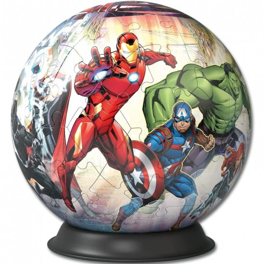 Puzzle 3D Ball Marvel Avengers 72 pcs - Ravensburger Ravensburger - 1