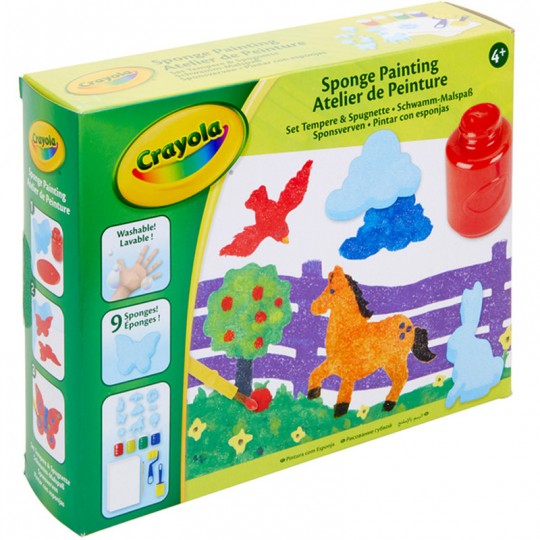 Le coffret de peinture lavable pour enfant, une idée cadeau créative et  ludique