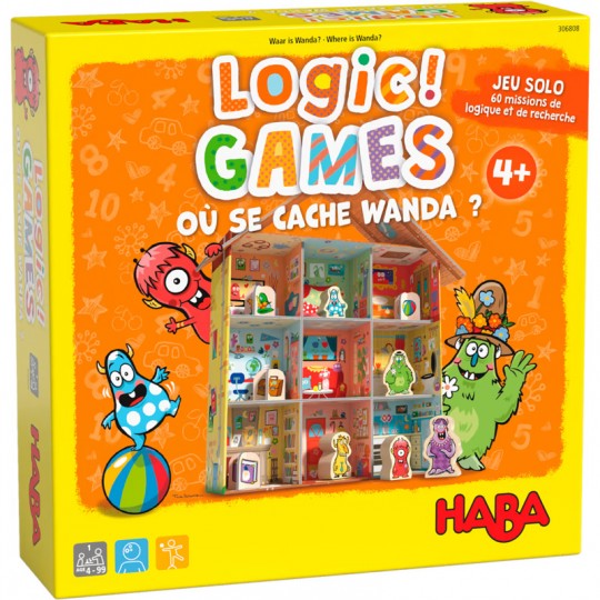 Logic! GAMES : Où se cache Wanda ? - Haba Haba - 1