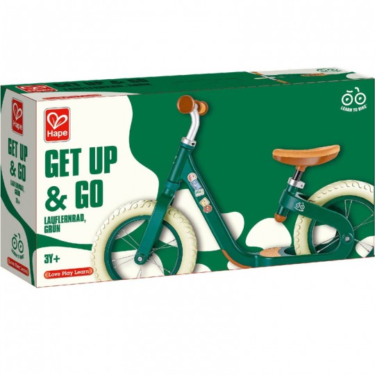 Vélo d'équilibre vert en liège - Hape Hape - 3