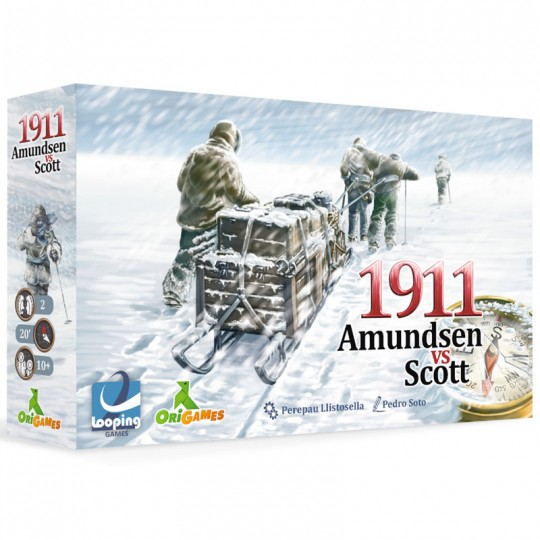 1911- Amundsen VS Scott Origames - 1