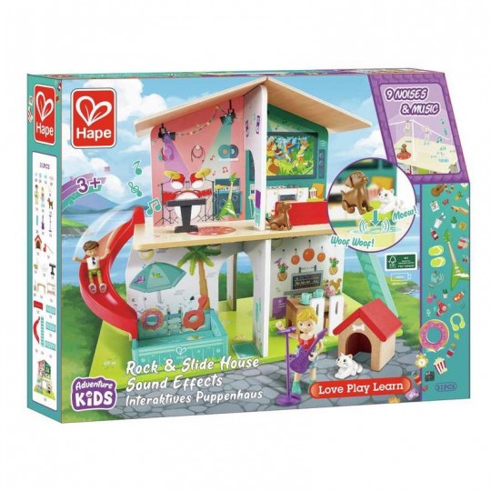 Maison de Poupées interactive - Hape Hape - 1