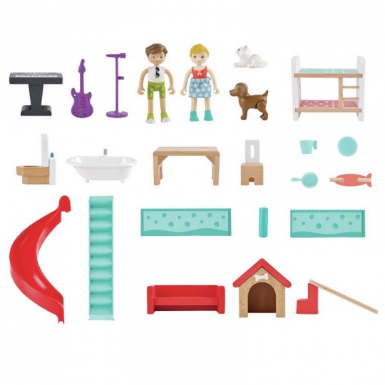 Maison de Poupées interactive - Hape Hape - 6