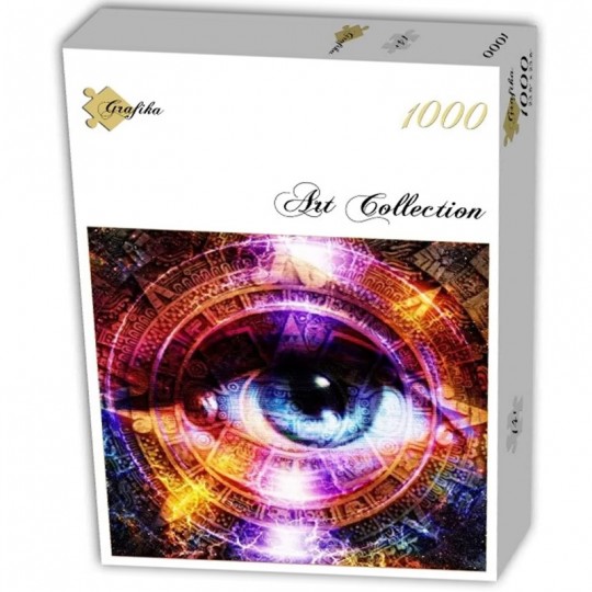 Puzzle 1000 pcs Ancien Calendrier Maya - Grafika Grafika - 1