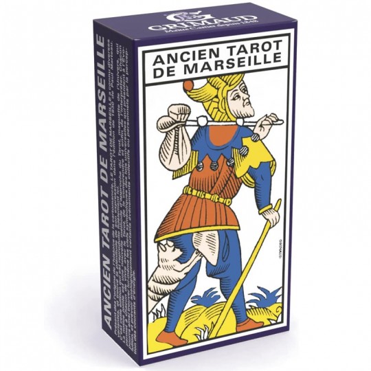 Tarot de Marseille - Tarot Divinatoire avec Livret & E-Book Explicatif