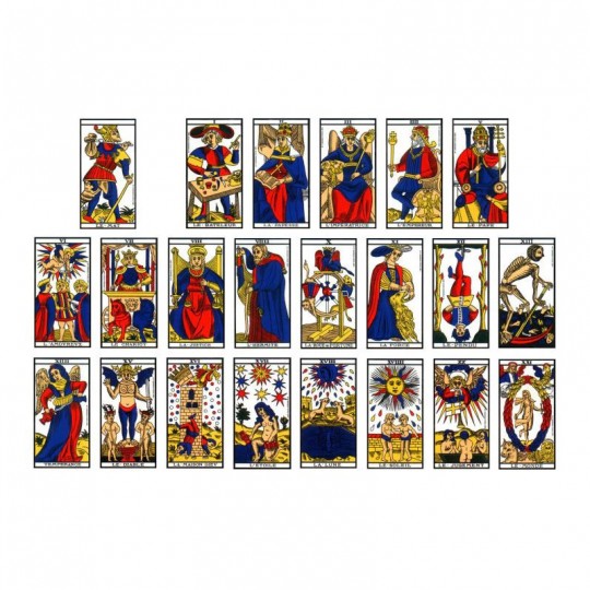 Mini Tarot de Marseille Grimaud 78 cartes Grimaud - 3
