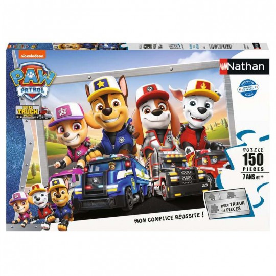 Puzzle Les camions de la Pat'Patrouille 150 pcs - Nathan Ravensburger - 1