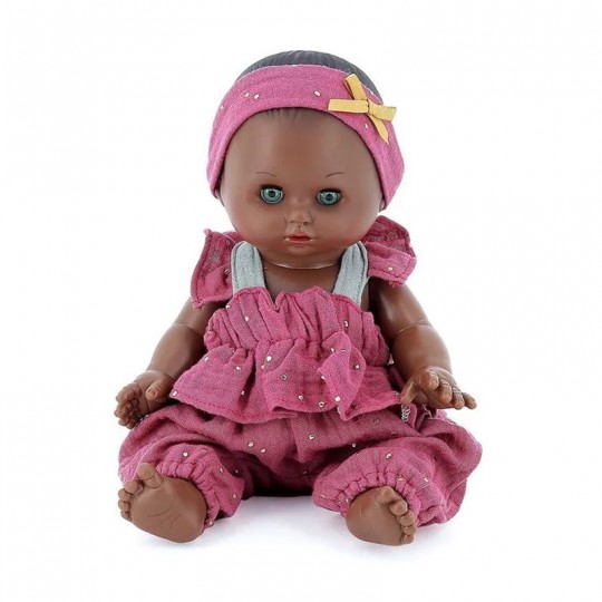 Lya poupée métisse Petit Câlin 28 cm - PetitCollin Petitcollin - 1