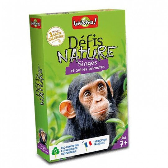 Défis Nature - Singes et autres primates Nouvelle version Bioviva Editions - 1
