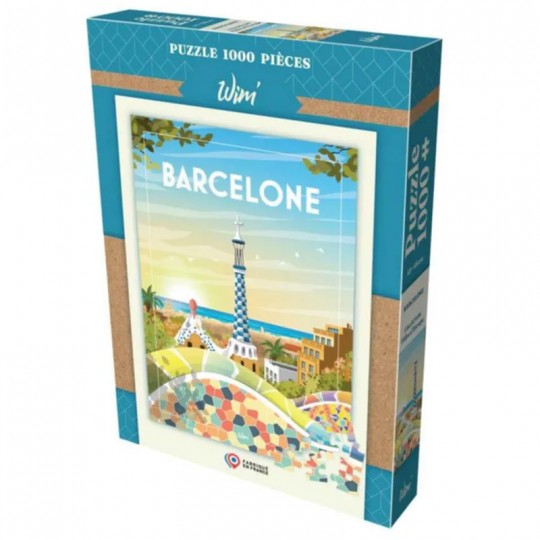 Puzzle 1000 pcs Wim Barcelone Wim! - 1