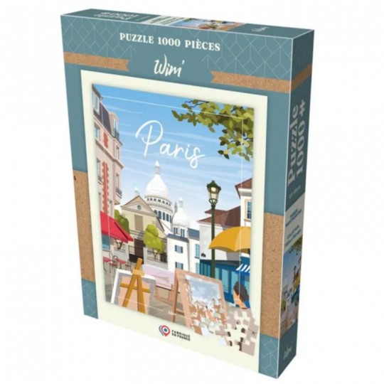 Puzzle 1000 pcs Wim Paris Montmartre Wim! - 1