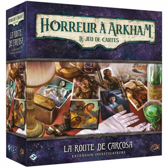Arkham JCE - Extension Investigateurs La Route de Carcosa Fantasy Flight Games - 1