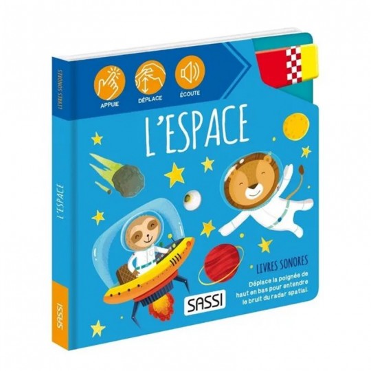 L'espace : Livres sonores - Sassi Sassi - 1