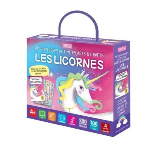 Mes premières activités arts & crafts : Les licornes - Sassi Sassi - 2