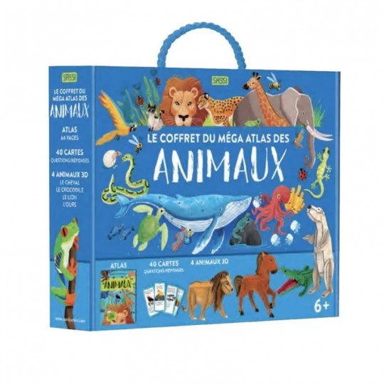 Le Coffret Méga Atlas des Animaux - Sassi Sassi - 1