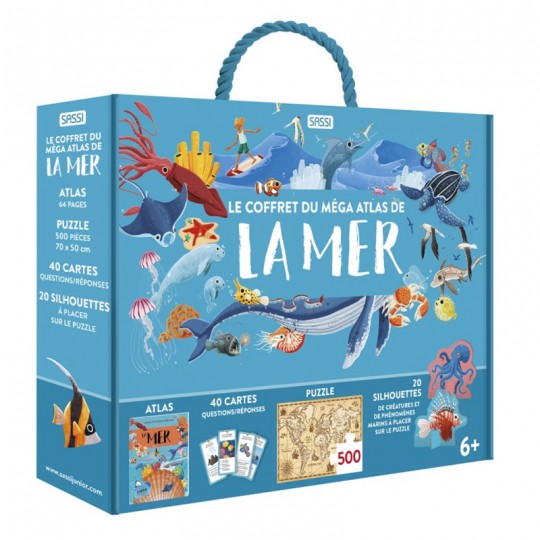 Le Coffret Méga Atlas de la Mer - Sassi Sassi - 1
