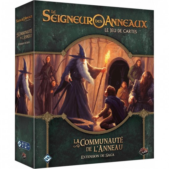 Le Seigneur des Anneaux JCE - Extension de saga La Communauté de l'Anneau Fantasy Flight Games - 1