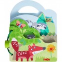 Livre en bois pour bébé Animaux de la Forêt Haba - 1 Livre en bois pour bébé Animaux de la Forêt Haba - 1
