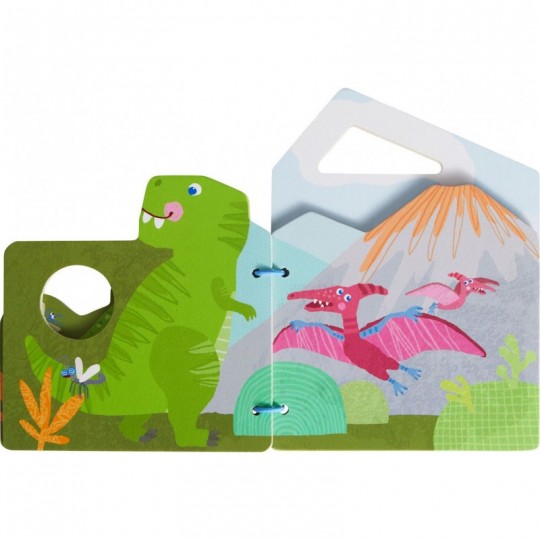 Livre en bois pour bébé Dinos Haba - 2