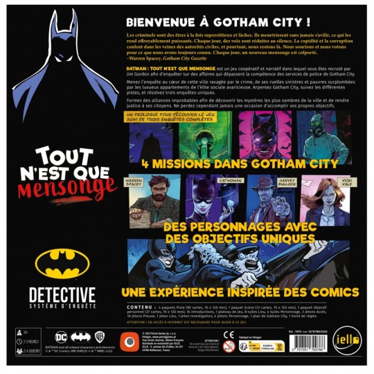Detective - Batman : Tout n'est que Mensonge iello - 3