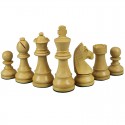 Pièces d'échecs staunton n°5 - Cases 50mm Loisirs Nouveaux - 2 Pièces d'échecs staunton n°5 - Cases 50mm Loisirs Nouveaux - 2