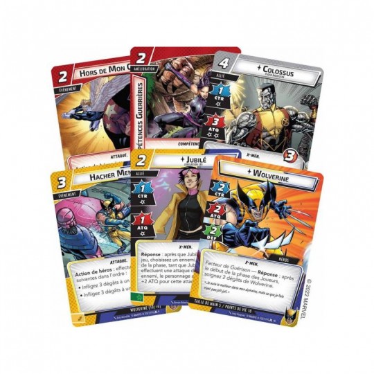 Extension Marvel Champions : Wolverine Fantasy Flight Games - 2