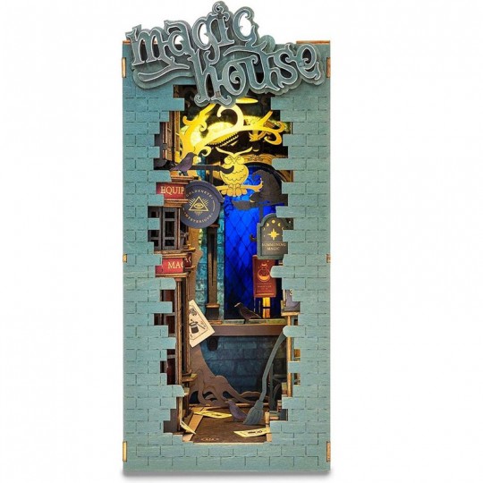 Magic House - Book Nook - Miniatures 3D DIY Rolife Rolife - 3