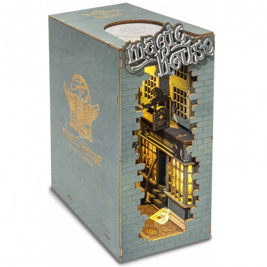 Magic House - Book Nook - Miniatures 3D DIY Rolife Rolife - 1