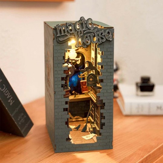 Magic House - Book Nook - Miniatures 3D DIY Rolife Rolife - 2