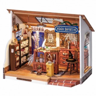 Smart Book Nook DIY Maison de poupée Miniature Kit de maison avec