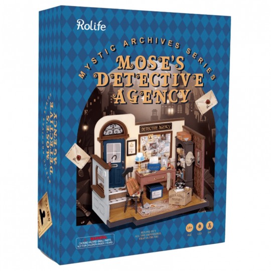 Mose's Detective Agency - Miniatures 3D DIY Rolife Rolife - 2