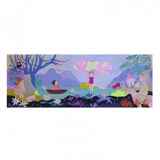 Puzzle Gallery 100 pcs Children's lake - Djeco Djeco - 2